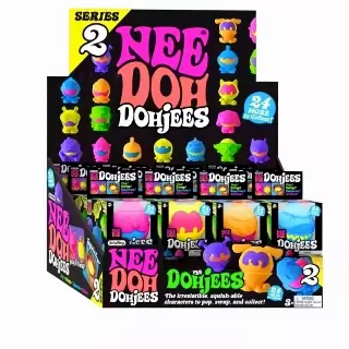 Nee Doh Dohjees Series 2 – Mystery Blind Box — 24 PC DISPLAY