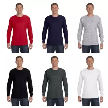 #235-FX Famous Maker Men’s Big & Tall Long Sleeve Tees (XL to 5X) – $1.25 each (48 Pieces)