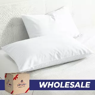 Wholesale 100% Cotton Sateen Pillowcase Set (2 Pack) – Hotel Quality Bulk Supply