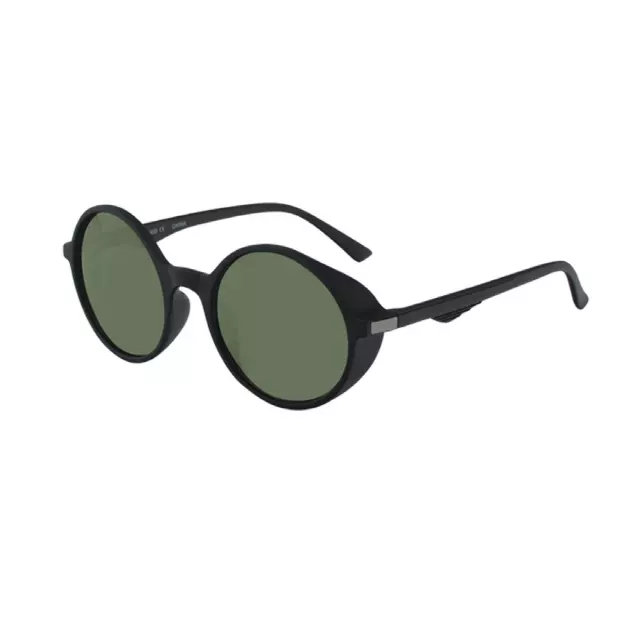 Retro Round Steampunk Sunglasses with Side Shields with UV400 Protection SS10533