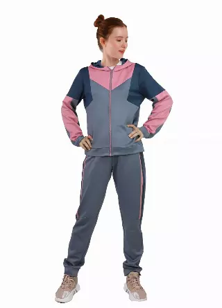 Women's Sweatshirt and Sweatpants 2PC Set- Style #LJS600-$14.00/Pc - 12PCS/CS - PLEASE SEE DESCRIPTION — Grey