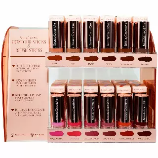 Beauty Creations Contour & Blush Sticks - Wholesale Display 66 Units + 12 Tester (BCCBS)