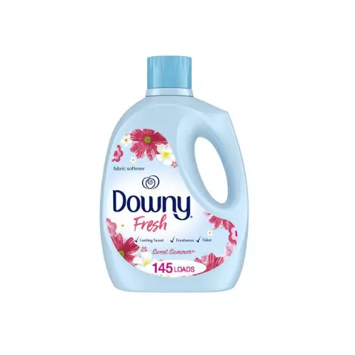 Downy Fresh Non-Concentrated Sweet Summer Fabric Softener 125oz Case of 4