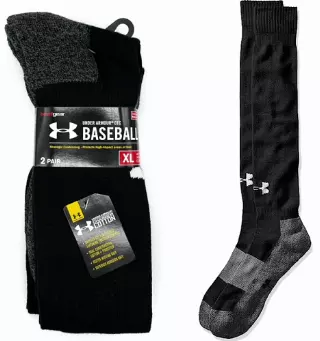 #9-UA-401 Famous Maker OTC Socks – $2.00 per 2 pair pack (24 Packs)
