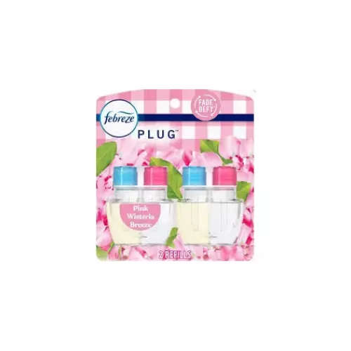 Febreze Plug Refills Pink Wisteria 4ct Case 6