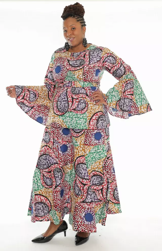 7559 -Bell Sleeve 2 pcs Set - ON SALE$20.00 Set (3 pcs per pack)