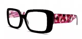R1013 square reading glasses — +4.00(1dz)
