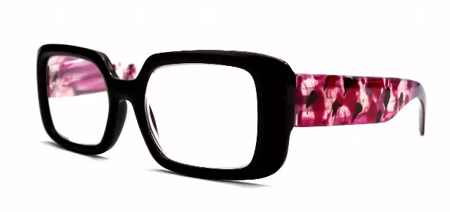 R1013 square reading glasses — +4.00(1dz)
