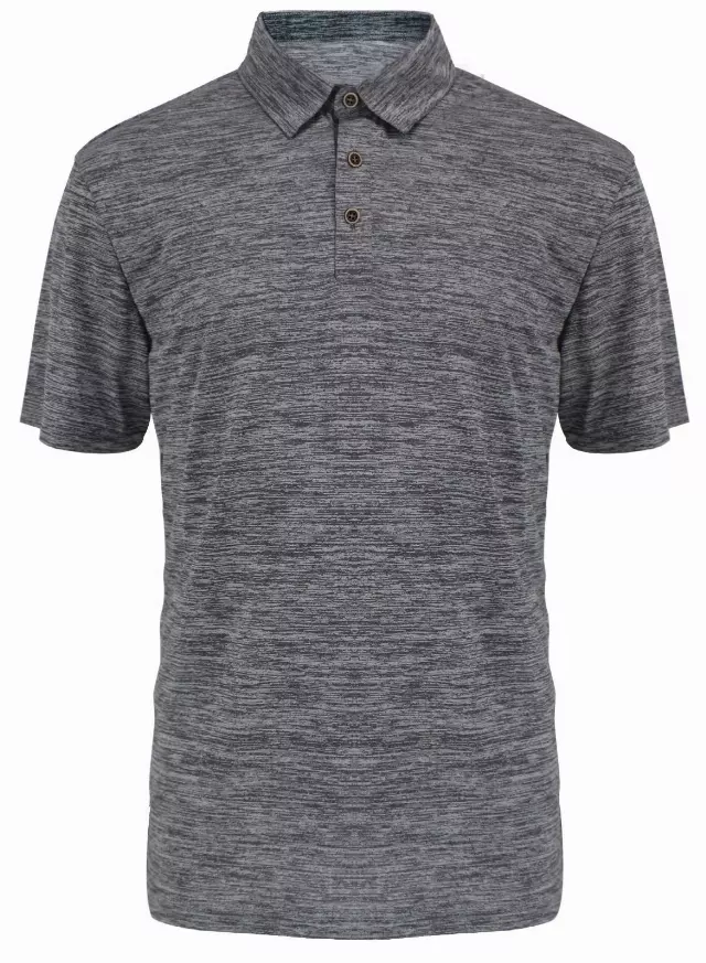 Men's Performance Polo Shirt - Style #LHT8- $7.90/Unit MINIMUM 24 PCS- PLEASE SEE DESCRIPTION - S-2XL — Light Grey