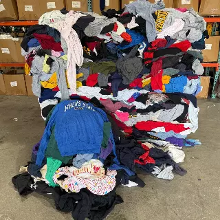1000lb Raw Sweatshirt Bale