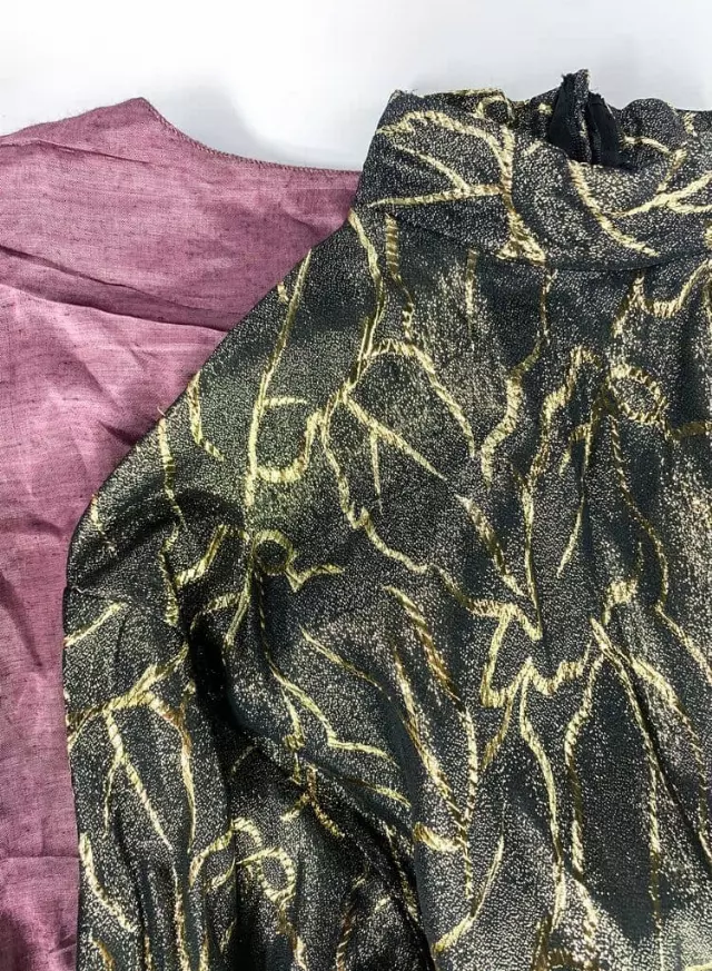 Vintage & Modern Metallic Tops Mix Of 20