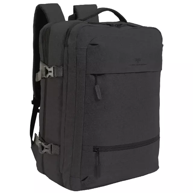 Jack Abraham's The Arden 18-In Nylon Weekender Backpack — 100-BLK