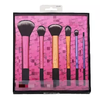 Make Me Blush Multicolor 6 Pieces Makeup Brush Set-1415