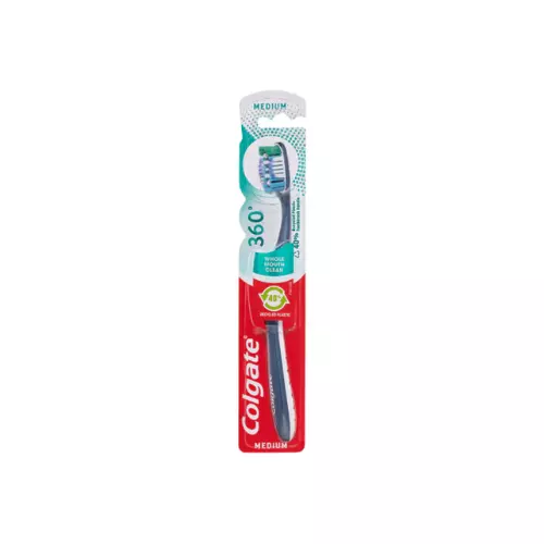 Colgate Toothbrush 360 Whole Mouth Clean, 3-Pack (Case of 36)