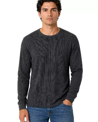 Men's Thermal Top Crew Neck #TH1 — Charcoal / S-M-L-XL