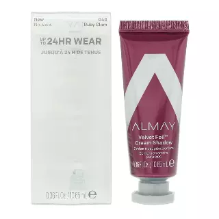 WHOLESALE ALMAY VELVET FOIL CREAM SHADOW 0.36 OZ - RUBY GLAM 040 - 72 PIECE LOT