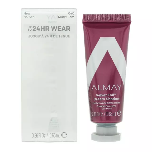 WHOLESALE ALMAY VELVET FOIL CREAM SHADOW 0.36 OZ - RUBY GLAM 040 - 72 PIECE LOT