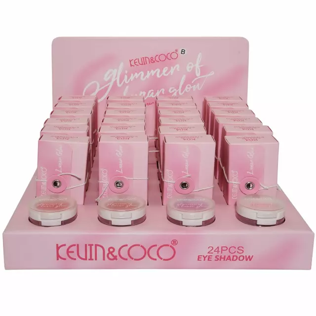 Kevin & Coco Glimmer Of Lunar Glow Eyeshadow - Wholesale Display 24 Units (KC258643-B)