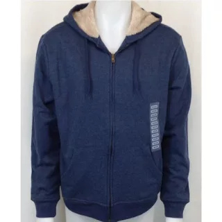 Levi's wholesale men zip front sherpa lined hoodie 24pcs.