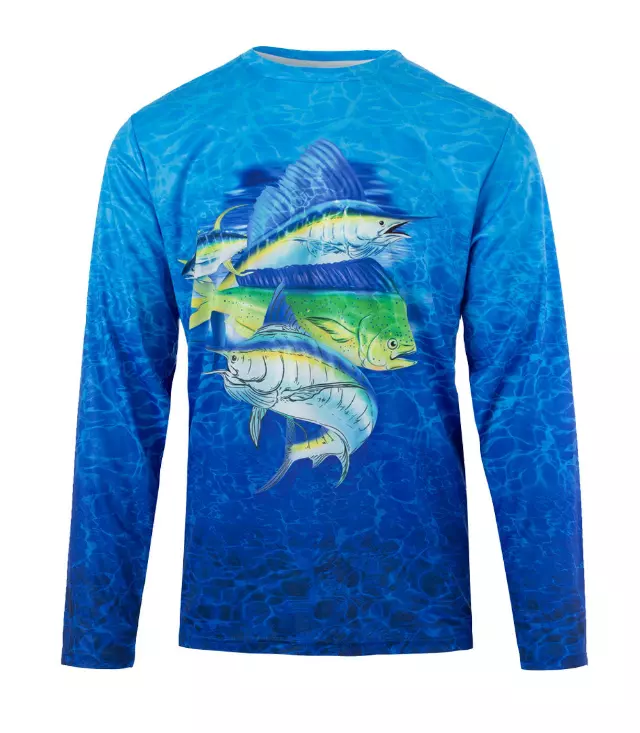 Boys Performance Fish Graphic-7605604