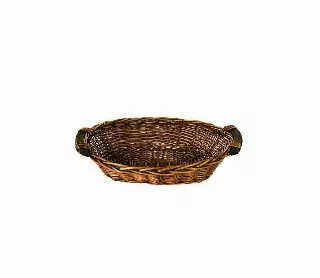 MS1576-12 – 12” Oval Honey Stain Tray N-Liner-“each” Min 12 – Case 50 pcs