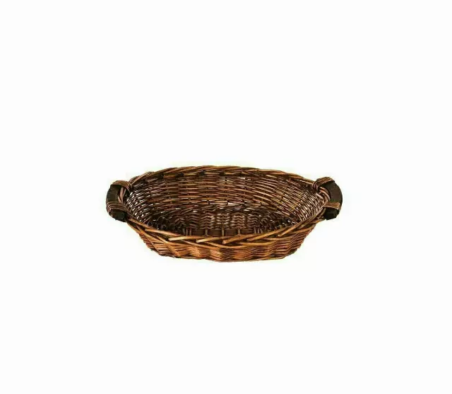 MS1576-12 – 12” Oval Honey Stain Tray N-Liner-“each” Min 12 – Case 50 pcs