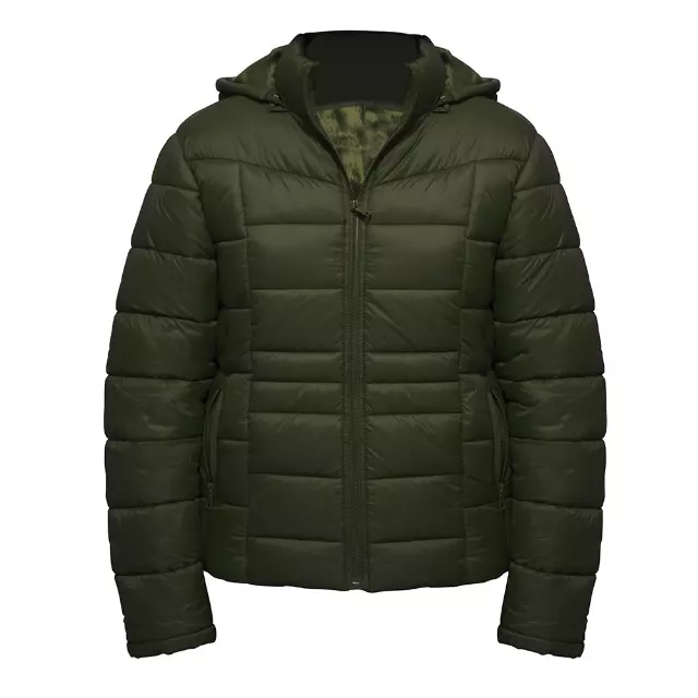 Women’s 20D Solid Full Zip Puffer Jacket - Style #LJ323 - $15.00/Unit 12 PC — S-XL (WHOLESALE) / Olive