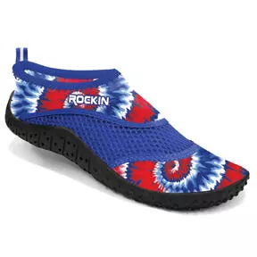 Aqua Tie Dye Kids Aqua Socks