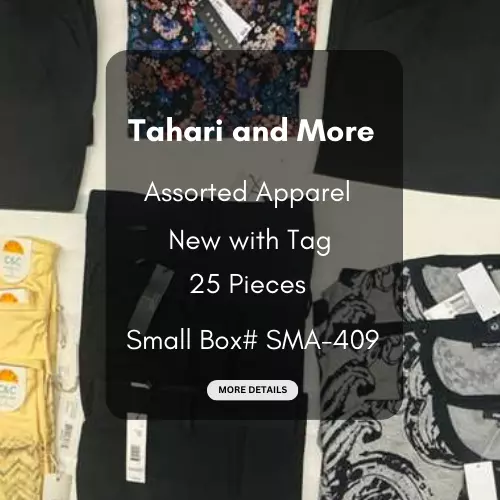 Tahari and more | Assorted Apparel | 25 Pieces | New with Tag |Small box #SMA-409