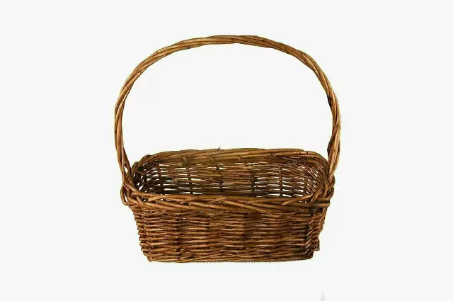 MS1759CN – 10” Rect. Cinnamon Basket W/L w/Liner-“each” Min 12 – Case 24 pcs