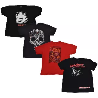 Mostly Modern Film & TV Pop Culture Tees Mix of 15