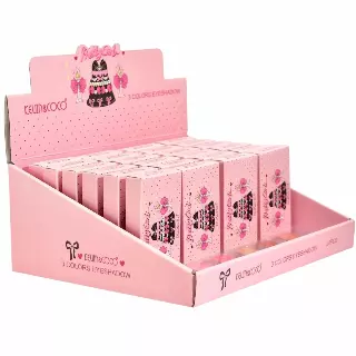 Kevin & Coco Bell 3 Color Eyeshadow - Wholesale Display 24 Units (KC1163)