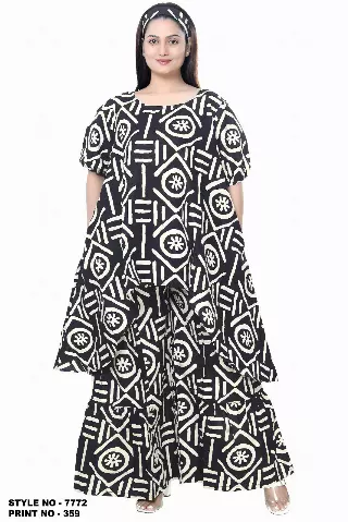 7772A NEW PRINTS!! Authentic African Print 2pc Pant Set - $30.00 Each (3 pcs per pack) — Free Size / Print-359
