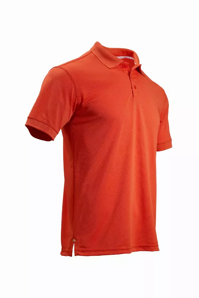 Men's solid pique sport polo shirt - Style #LHT12- $10/Unit MINIMUM 24 PCS Open Stock - PLEASE SEE DESCRIPTION — Orange