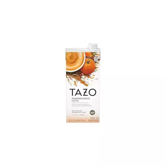 TAZO Pumpkin Spice Tea Concentrate 6 Pack (32 oz Each)
