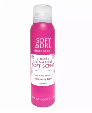 Soft & Dri Classic Signature Soft Scent Aerosol Deodorant, 4 oz