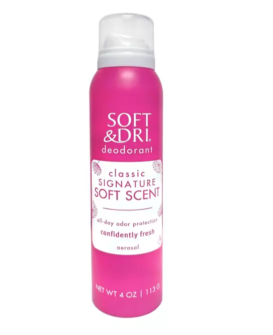 Soft & Dri Classic Signature Soft Scent Aerosol Deodorant, 4 oz