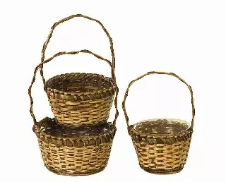 MS1750-3DK – S/3 6”-7”-8” Round stain fancy rim w/Liner-“sets” Min 6 sets – Case 12 sets