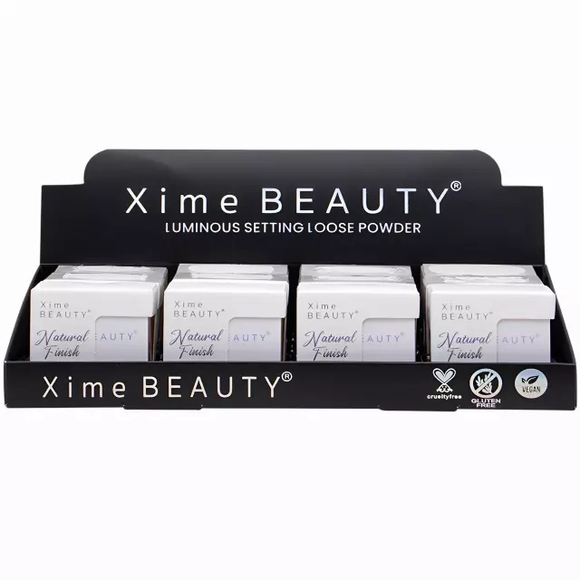 Xime Beauty Luminous Setting Loose Powder - Wholesale Display 12 Units (XB-101)
