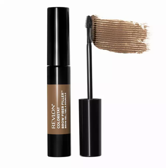 Revlon ColorStay Brow Fiber Filler Brow Gel, 301 Blonde, 0.23 fl oz