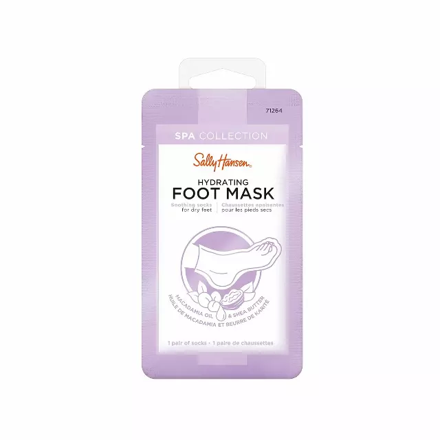 WHOLESALE SALLY HANSEN HYDRATING FOOT MASK SOOTHING SOCKS 1 PAIR - 48 PIECE LOT