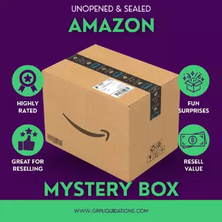 Amazon Mystery Box · pre-packed · liquidation