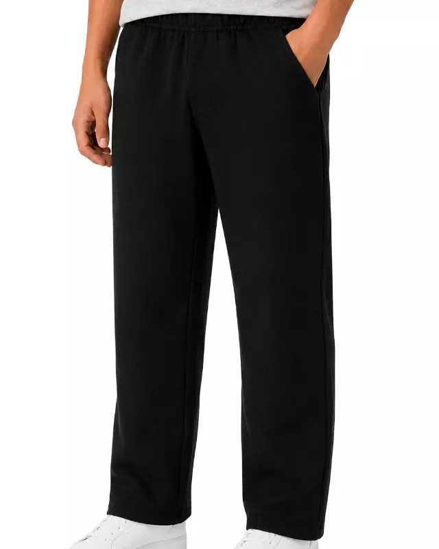 Boys' Fleece Pants #17 — Black / 4-5-6-7