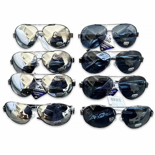 Sunglasses Sungear Assortment - 8 Pieces Per Pack 50254