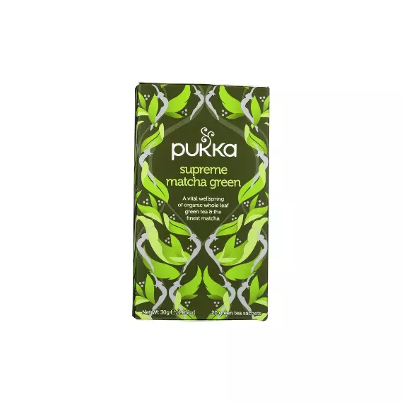Pukka TB ORG Supreme Matcha Green 4 20ct