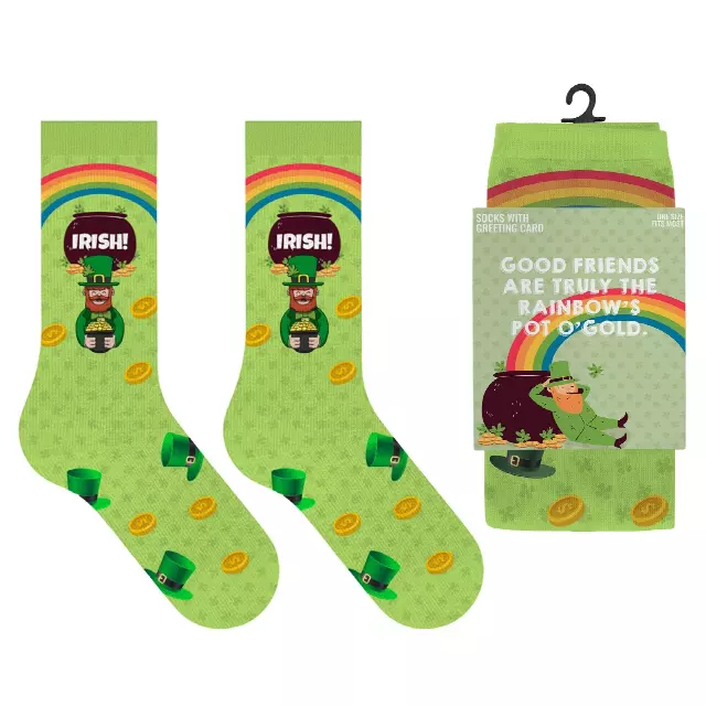 Greeting Card Socks - SAINT PATRICK’S DAY