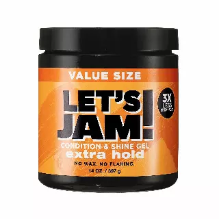 WHOLESALE SOFTSHEEN CARSON LET'S JAM CONDITION & SHINE GEL 14 OZ - EXTRA HOLD - 48 PIECE LOT
