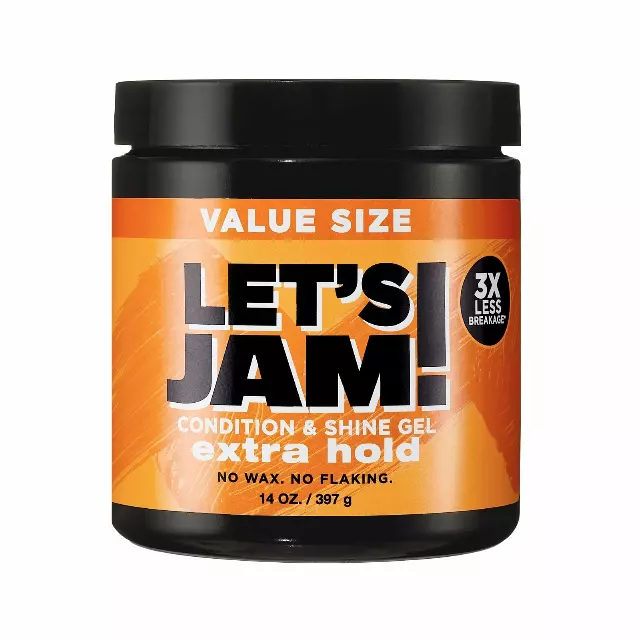 WHOLESALE SOFTSHEEN CARSON LET'S JAM CONDITION & SHINE GEL 14 OZ - EXTRA HOLD - 48 PIECE LOT