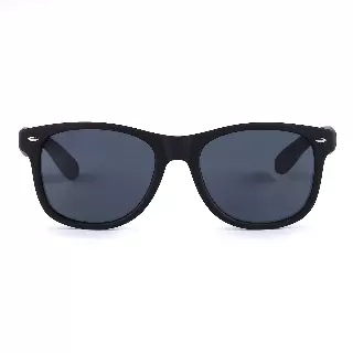 Classic Black Wholesale Sunglasses with Matte Finish P1543-S