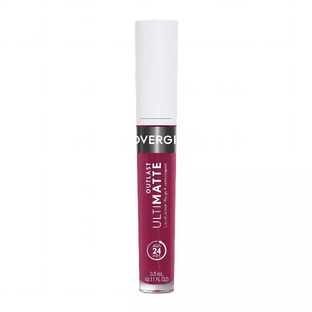 COVERGIRL Outlast Ulti-Matte One Step Liquid Lip Color, No Wine-ing, 0.11 oz